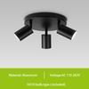 3 Color 110-220V GU10 LED Track Light Spotlight Suit Ceiling Lamp  COB Spot Lights For Kitchen Commercial Living Room Home