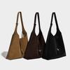 Niche Design Tote Bag 2025 Autumn Winter New Large Capacity Women's Bag Commuter Suede Feel Shoulder Bag Crossbody Bag