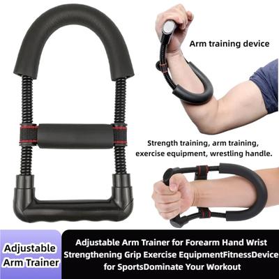 Verstellbarer Unterarm- und Handgelenk-Krafttrainer Griff-Übungsgerät Kompakte tragbare Fitnessausrüstung für den Aufbau von Armmuskeln