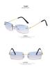 Kedun Frameless Sunglasses: Stylish 2021 Trend, Euro-American Fashion for Women