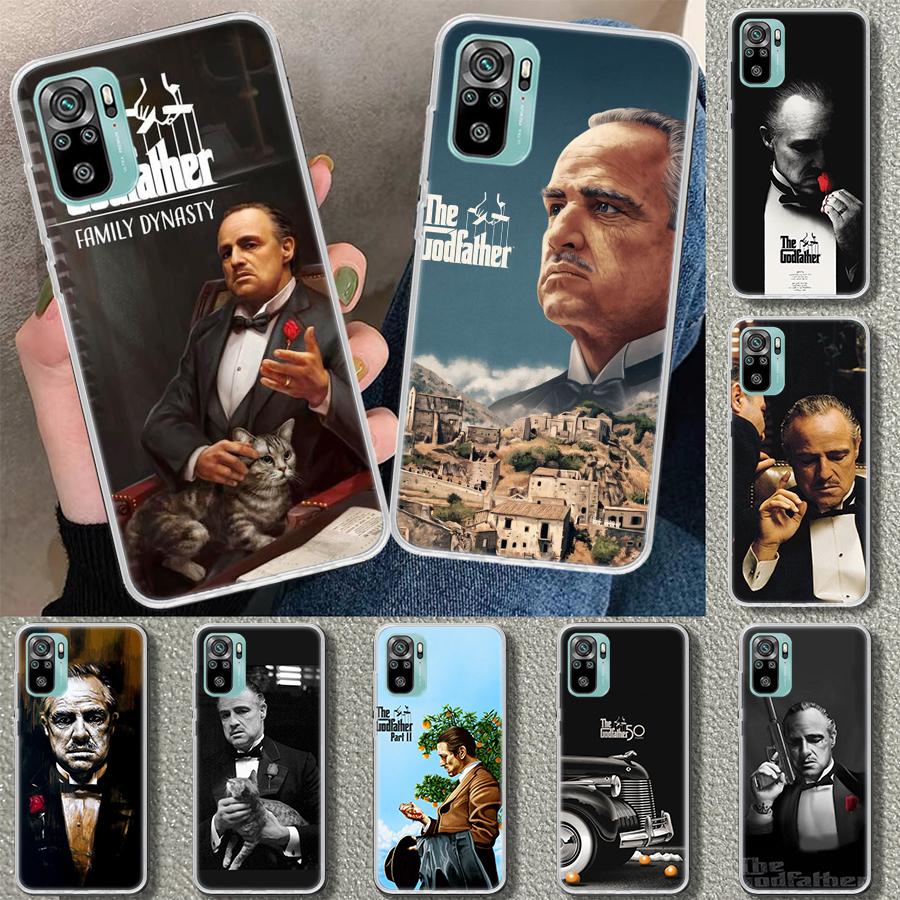 The Godfather TV Phone Case Cover for Xiaomi Redmi Note 15 14 13 12 11 Pro Plus 14S 12S 11S 11T 11E 10S 10 Customized Fundas Red