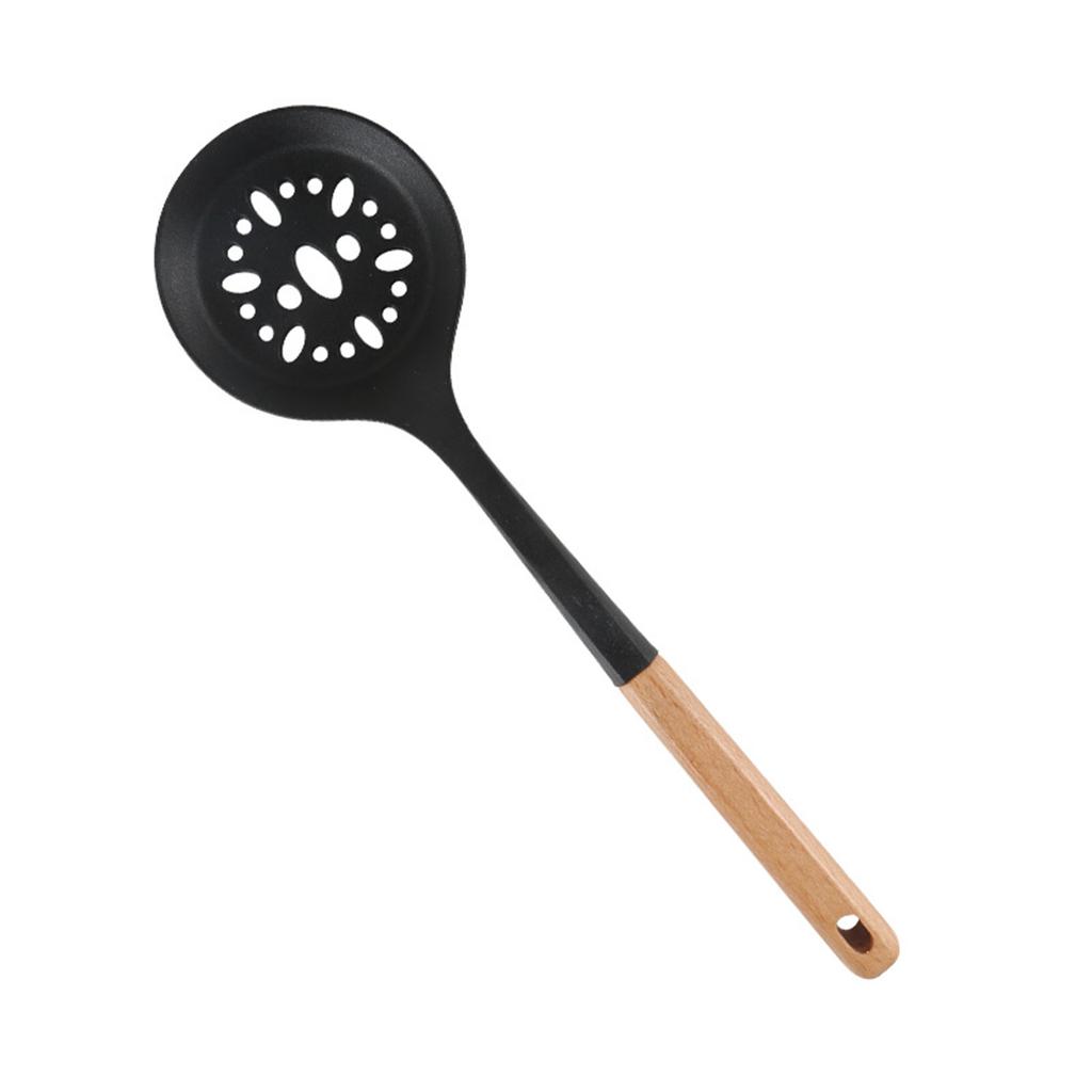 Silicone Cooking Utensils, Kitchen Utensils, -Free Spatula Set With Heat-Resistant Wooden Handles, Suitable For Non-Stick Pans