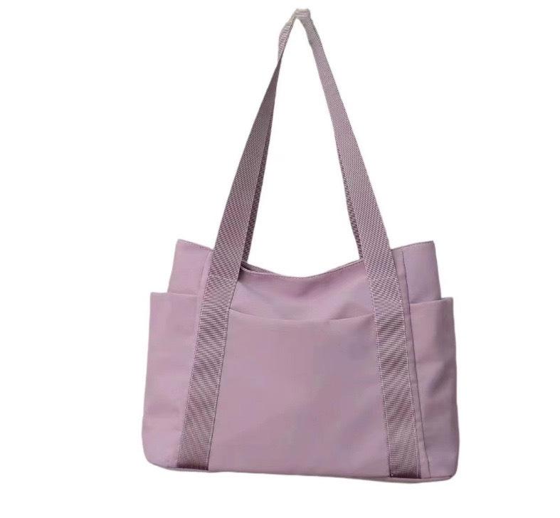 Versatile Women's Nylon Tote Bag - Large Capacity, Casual, Simple, Lightweight, Fashionable Shoulder Handbag