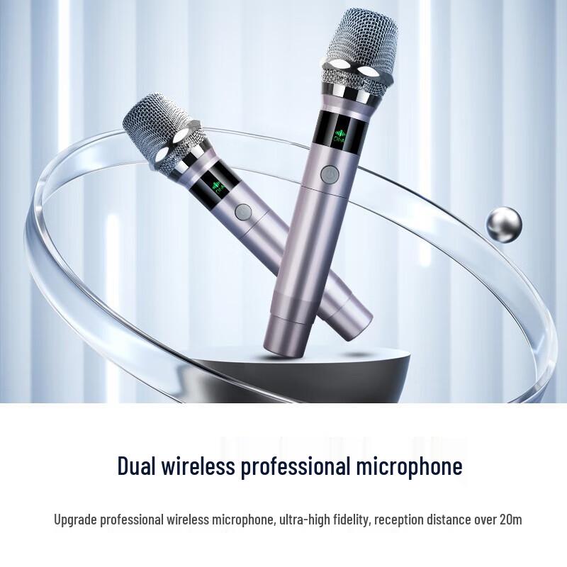 SAST High-Power Outdoor Trolley Speaker with Wireless Mic