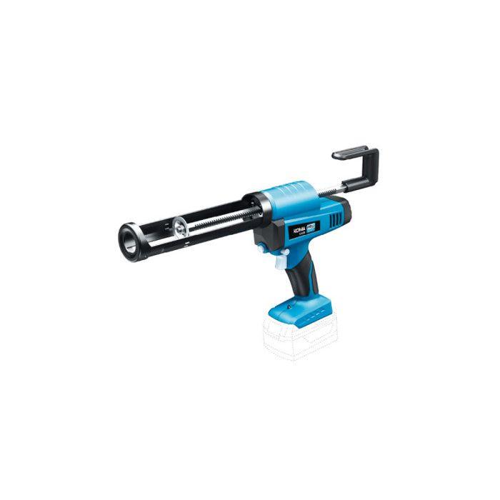 Pistolet À Mastic Sans Fil - KOMA TOOLS - 20V - Ergonomique - Sans Batterie - Contrôle De Débit