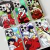Amine I-Inuyasha Telefoonhoesjes Voor iPhone 17 16 15 14 13 12 11 Plus Pro Max Pro Kleur Mat Cover