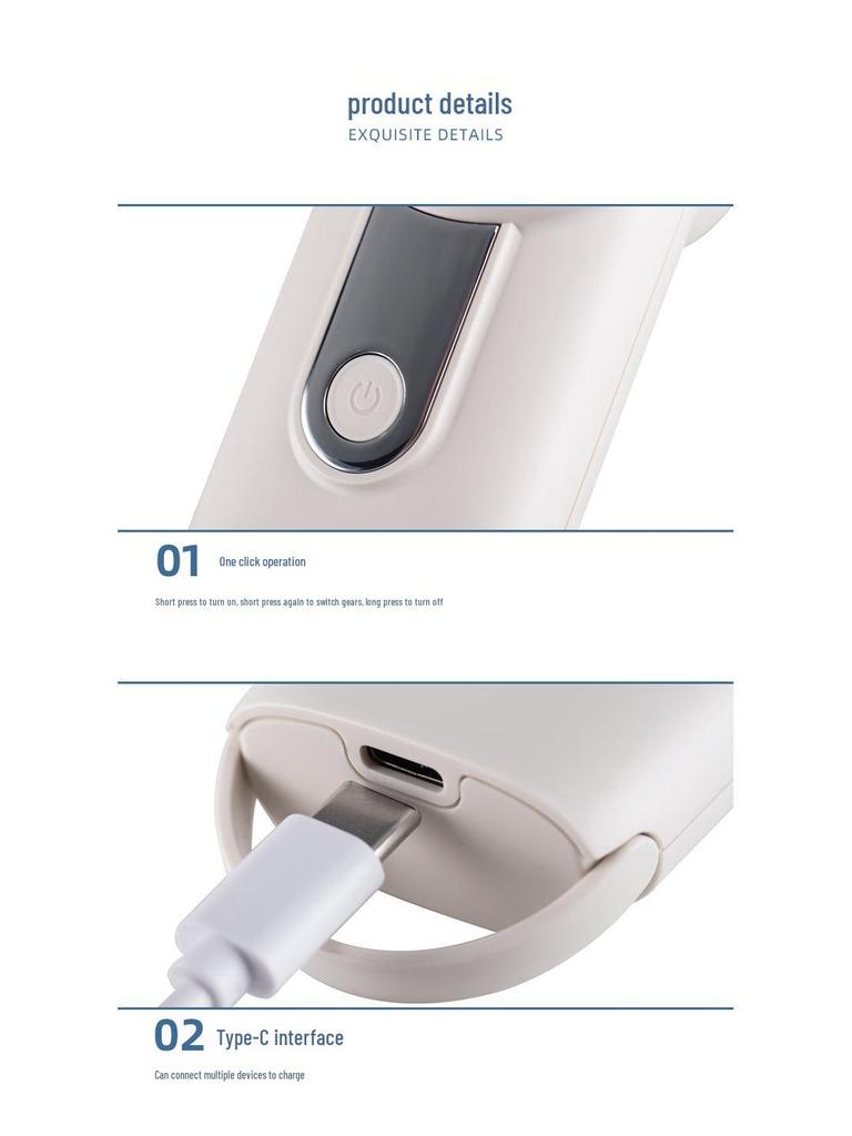 Mini Pocket USB-Charging Portable Fan - High-Speed, Strong Wind