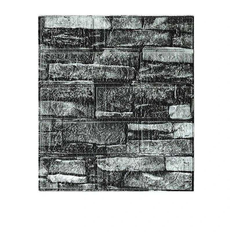 

3D Наклейка на стену Звукоизоляционная и водонепроницаемая Украшение для ванной Самоклеящаяся панель Потолок Кухня Спальня Домашний декор Обои 39cmX35cmX12pcs