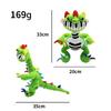 Peluche Poppy Playtime Pianosaurus con Tessuto a Pelo Corto per Decorazione Stanza dei Giochi dei Bambini
