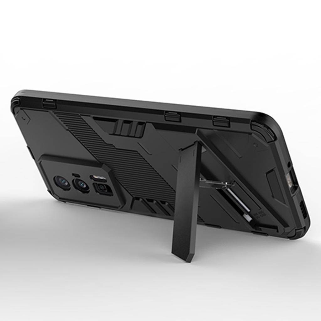 Ständer Handyhülle für Xiaomi Poco F5 Pro 5G/Redmi K60 Pro 5G/K60 5G Kratzfeste Weiche TPU Harte PC Abdeckung