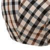 Daks Brown Check Cotton Hunting Cap Dbhe4el01w2