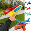 Airplane Launcher Toys Outdoor Plane Flying Toys Non Slip Kids EPP Foam Catapult Plane Birthday Gift for Boy Girl Games for Kids