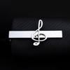 Men's Gold & Silver Creative Tie Clip for Weddings & Formal Wear