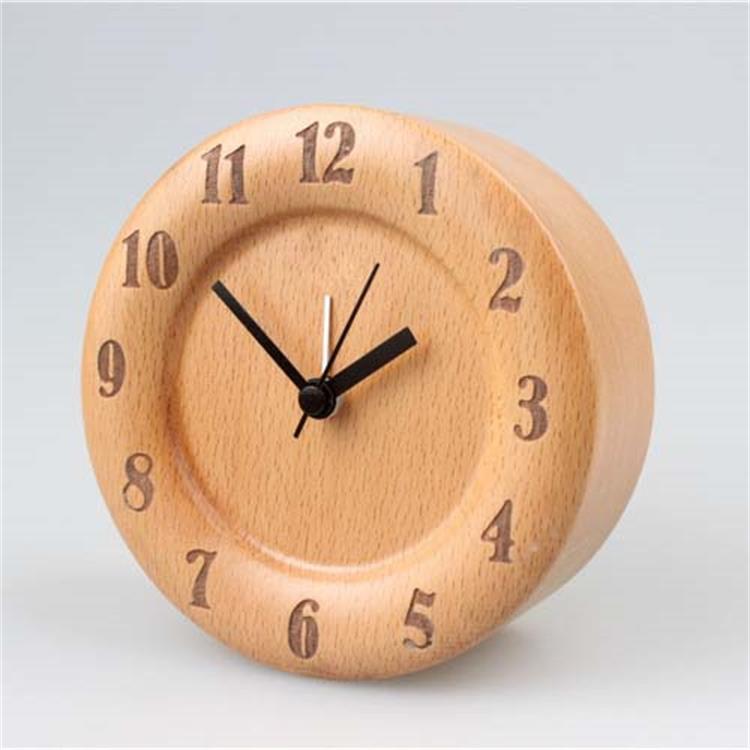 Custom Solid Wooden Alarm Clock