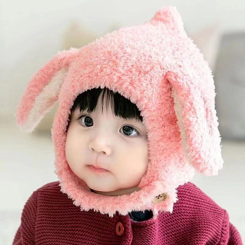 Unisex Baby Ear Protection Hat & Scarf Set: Cute Korean Style for Autumn/Winter