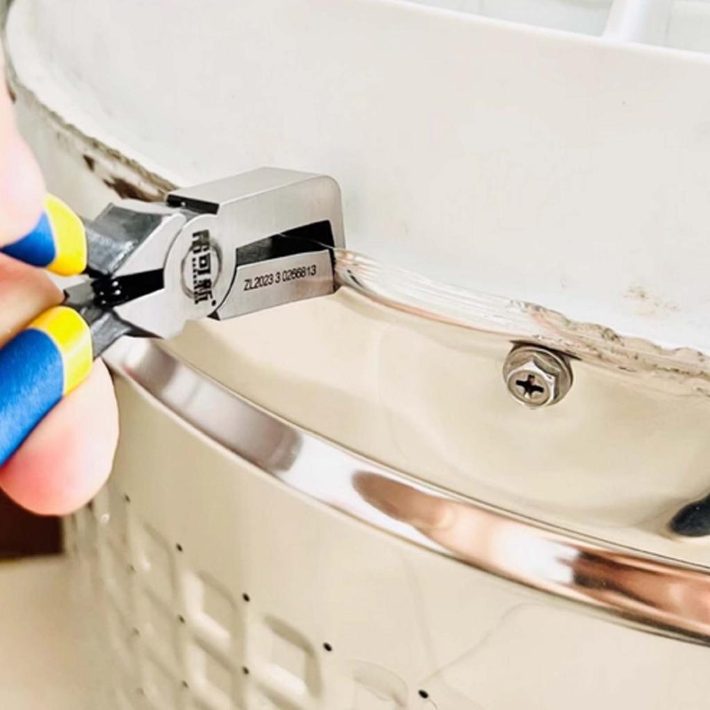 Pulsator Removal Pliers for Washing Machine, Inner Drum Chassis Repair Tool with Non-Slip Handle & Enlarged Head