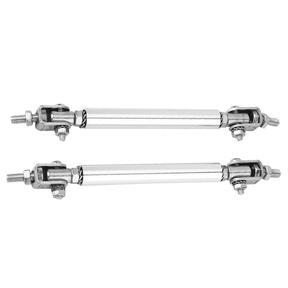 2Pcs 75mm Car Bumper Protector Lip Rod Splitter Strut   Support Front Rr  