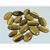 17Pcs Natural Brown Tiger Eye Oval Shape Cabochon Loose Gemstone 315Cts. Lot C-2482