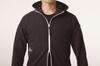 BURTLE Hoodie Jacket Black 9515 35 XL (Unisex) [Deodorizing, Moisture-Wicking, Quick-Drying, Stretch, Anti-Static]