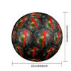 Pallone da Calcio Stampato Portogallo Taglia 5 Resistente all'Usura Standard Pallone da Allenamento per Adulti Regalo per tifosi per Partite Indoor Outdoor Sport