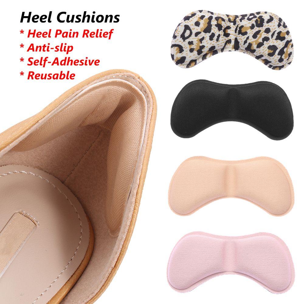 Pain Relief Self-Adhesive Heel Liner Protector High Heel Shoe Pads Heel Shoe Insoles Heel Cushions