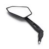 2Pcs Universial 8mm 10mm Motorcycle Rearview Mirror Scooter E-Bike Rear View Side Mirror Electromobile Back Side Folding Mirror