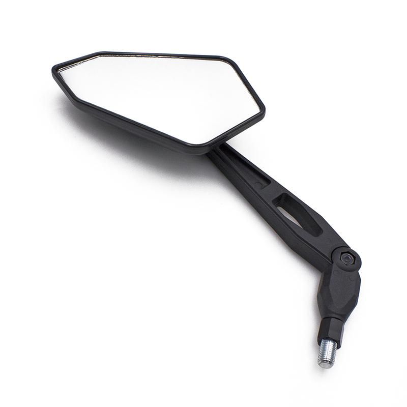 2Pcs Universial 8mm 10mm Motorcycle Rearview Mirror Scooter E-Bike Rear View Side Mirror Electromobile Back Side Folding Mirror