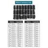 Assortment Kit High Pressure With Plactic Box Elastic Band O Ring Sealing Gaskets Washer Seals