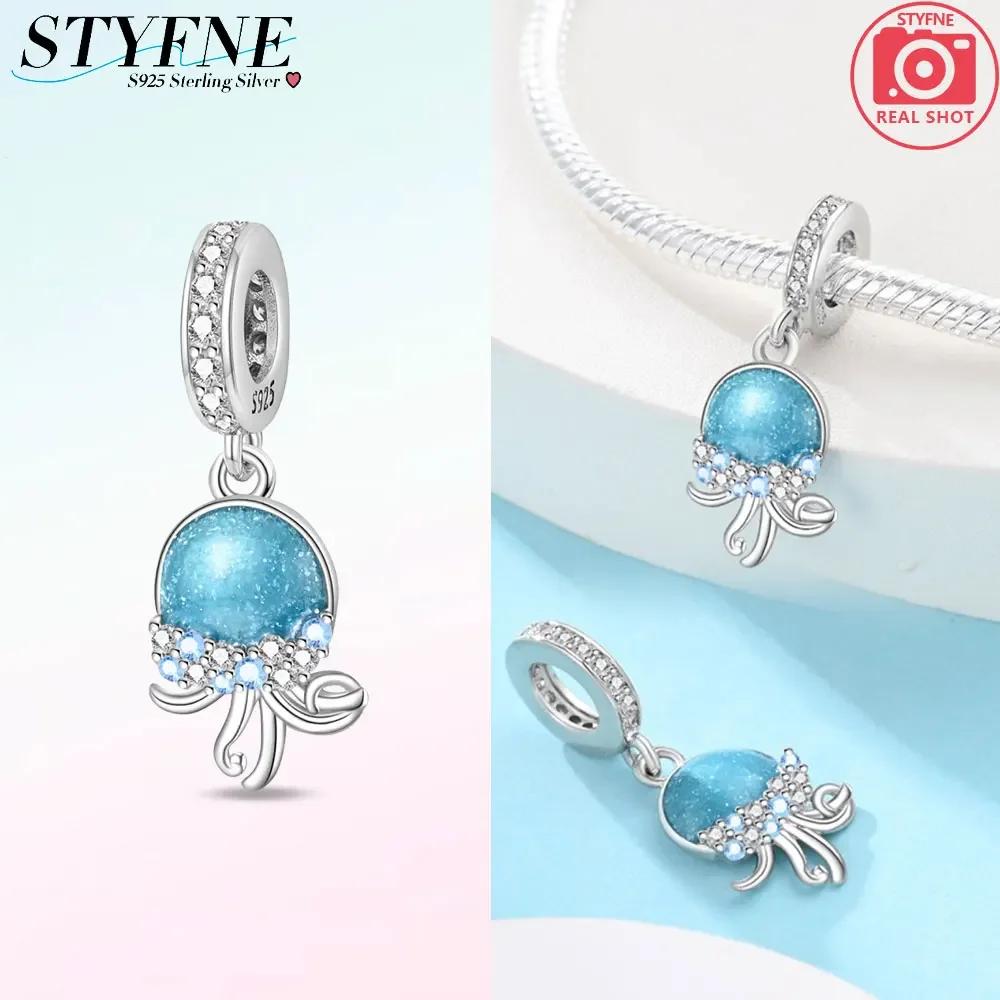 Original Copper Glass Sea Turtle Dangle Charm Fit Women'S Necklace Diy Bracelet Beads Jewelry Commemorative Gifts