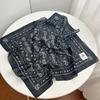 Korean Cotton Square Scarf Thin Square Handkerchief All-match Small Scarves  Clothing Accessories