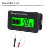 Compact Battery Meter Battery Capacity Voltage Monitor Gauge Indicator Lead-Acid & Lithium Ion Battery Tester for Hosue