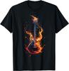 Camiseta de Guitarra Guitarras Guitarrista
