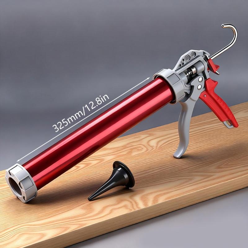 Professional Caulking Applicator Featuring Automatic Cut Off Mechanism Labor Saving Function Compatibility with Round Bagged Adhesives Strong Build