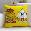 Unique TToru FukudaS Cushion Cover Breathable and Skinfriendly Linen Pillowcase Square Removable and Washable Cushion