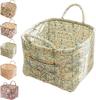 Boho Fabric Storage Basket, Floral Laundry Baskets,Decoration Large Capacity Storage Baskets, Portable Folding Storage Bag for Clothes and Sundries