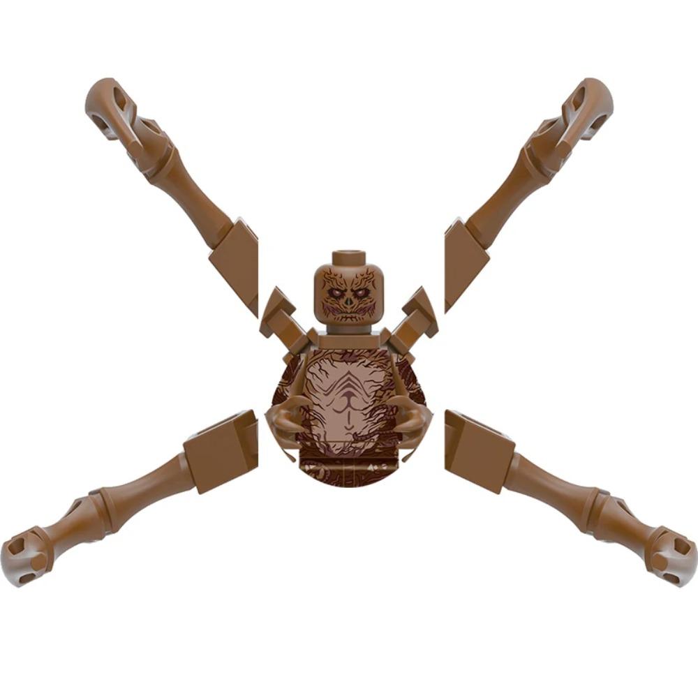 4Pcs/Set Dustin Eleven Mike Will Hopper Joyce Brenner Demogorgon Vecna Model Buliding Blocks Bricks Construction Toys For Kids