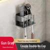 Wall-Mounted Toothbrush Holder with Cups