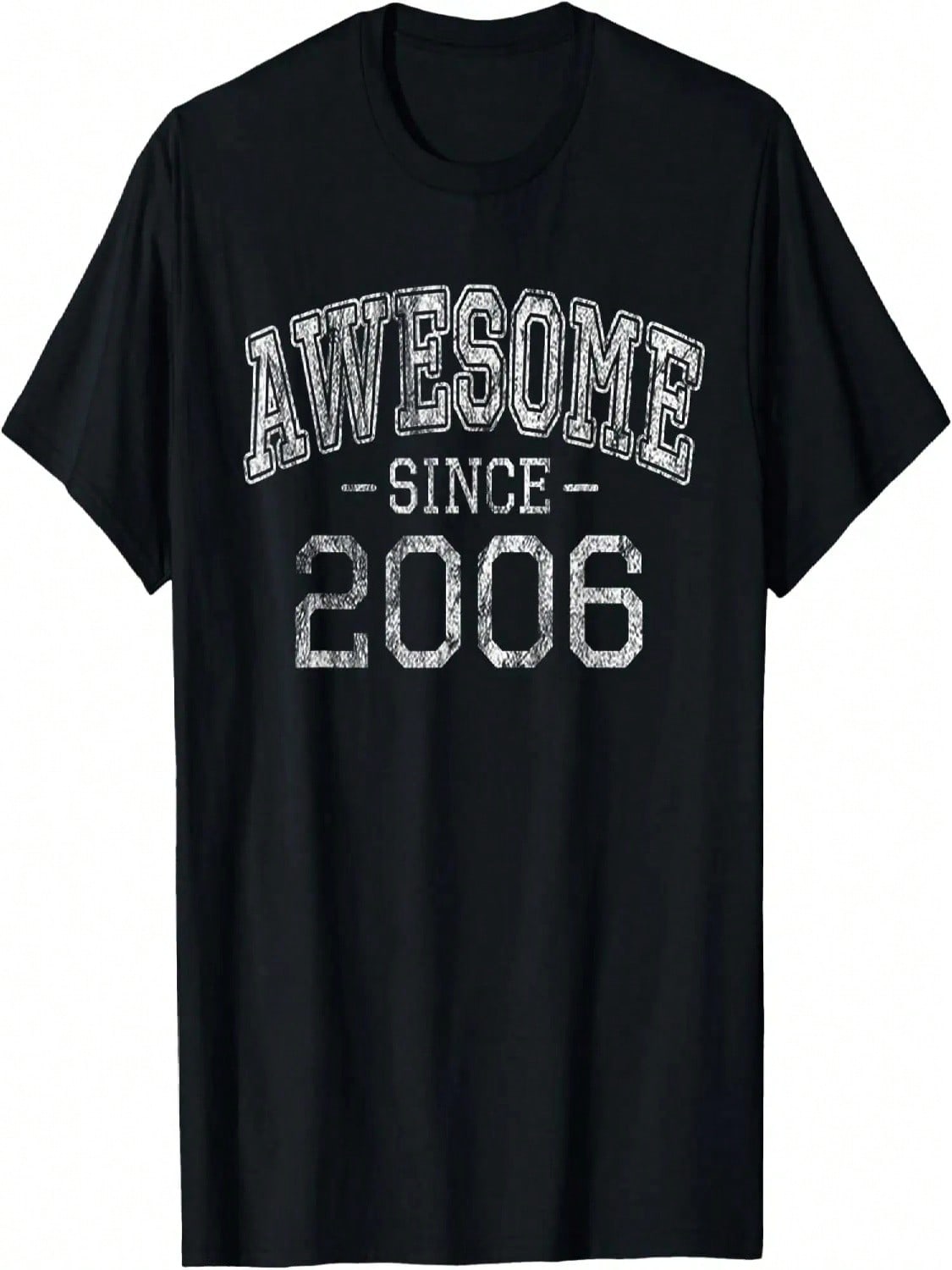 Awesome Since 2006 Vintage Style Born In 2006 Birthday Gift T-Shirt S разноцветный