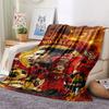 1PC Cristiano Ronaldo Patterned Flannel Blanket Suitable For All Seasons for Home Decor Warmth and Comfort Gifts Holiday Present
