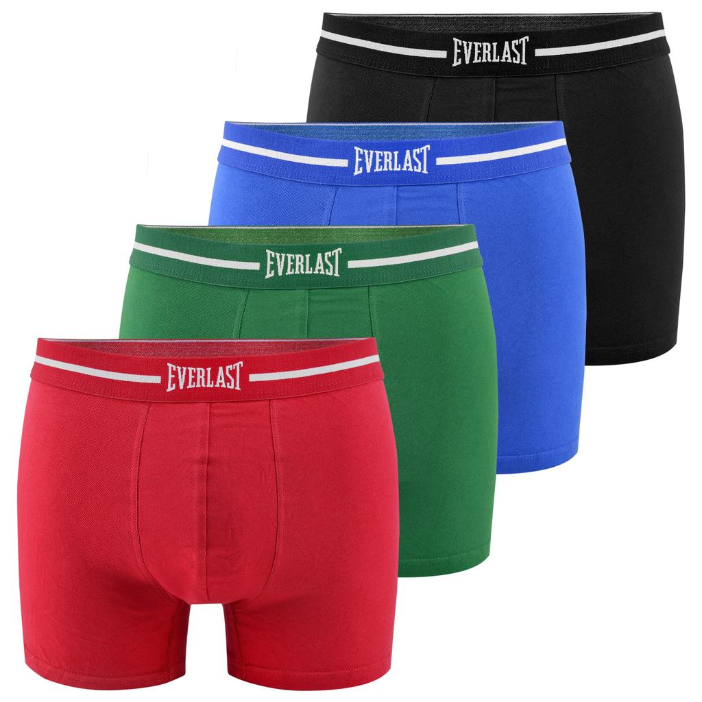 Everlast Bokserki Męskie Ev004 Kolor Bawełna 4 Sztuki 