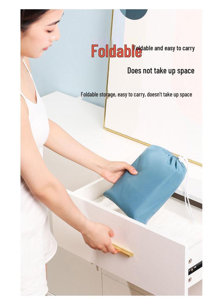 Portable Insulated Folding Foot Bath Bag - Deep Soak Over-Knee Basin for Adults, Perfect for Travel & Home Use