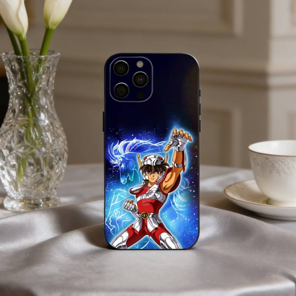 Anime S-Saint-T S-Seiya-A Phone Case Silicone Soft For IPhone 17pro 16 15 14 13 12 11 X XR Plus Pro Max Plus