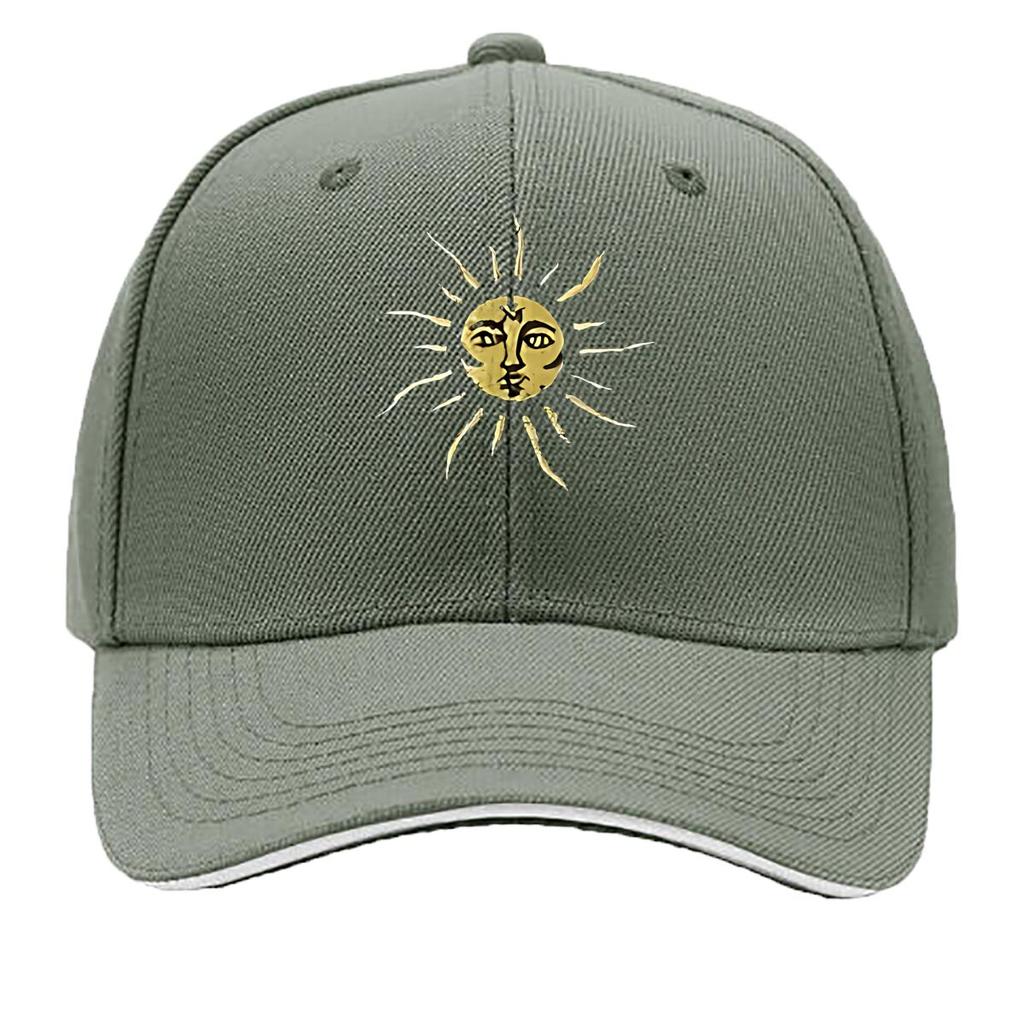 Artistic Metal Sun Wall Decor Hip Hop Hat Fashion Outdoor Sports Sandwich Baseball Cap
