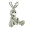 Apricot Lamb Corduroy Rabbit Green Children's Plush Animal, Soft and Cute Stuffed Animal for Babies and Boys, Plush Corduroy Rabbit Green 23cm