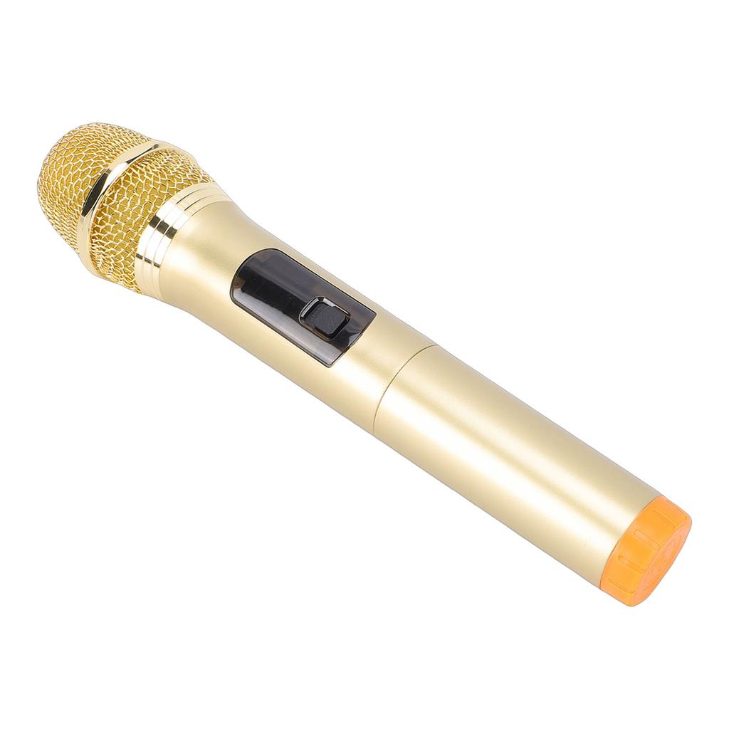 2.4G Wireless Microphone with USB Receiver Handheld Dynamic Mic for Outdoor Speaker Computer Phone Amplifier