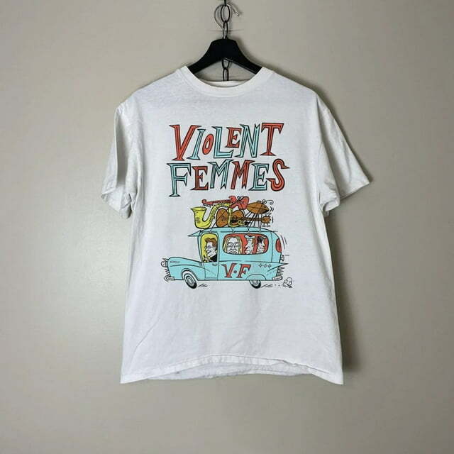 Violent Femmes To Perform in New Zealand Retro Tshirt Reprint S5XL KH6389 S