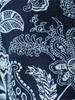 Johnature Women Vintage Dress White Blue Chinese Style Cheongsam Autumn Winter Stand Long Sleeve Fleece Warm Dress