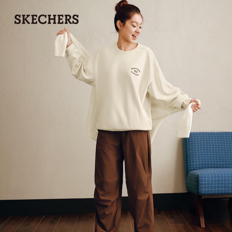Skechers Relaxed Fit Cotton Pullover Sweatshirt M 95