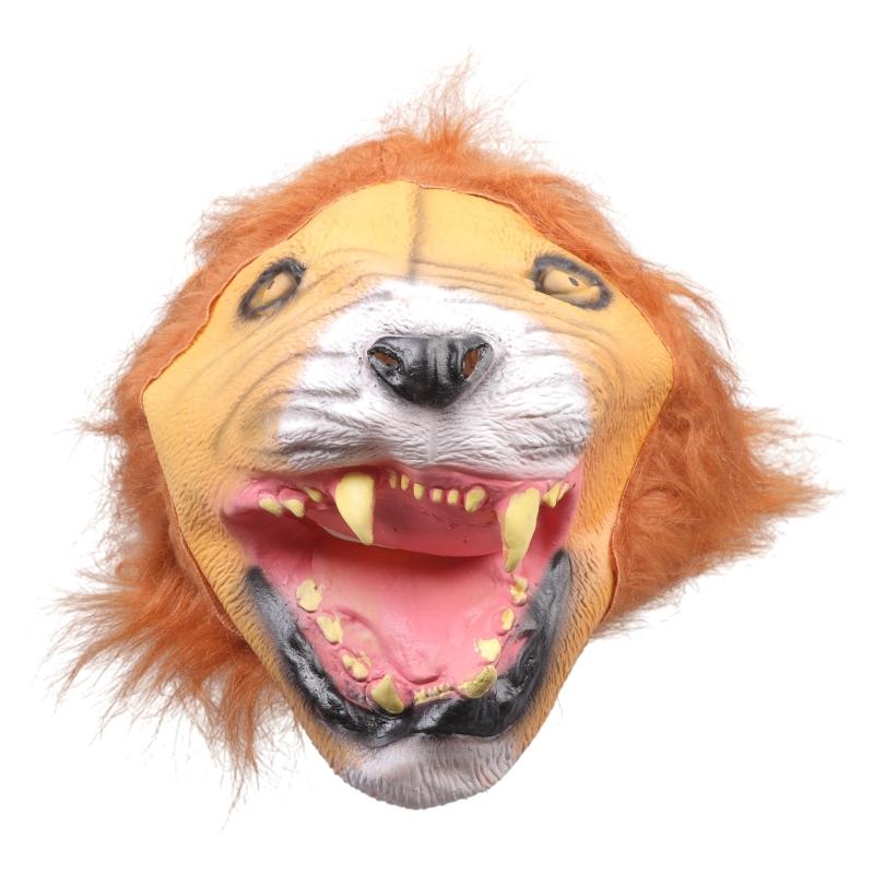 Halloween Dress Up Mask Full Head Animal Cosplay Mask for Women Man Halloween Dress Up Cosplay Carnivals