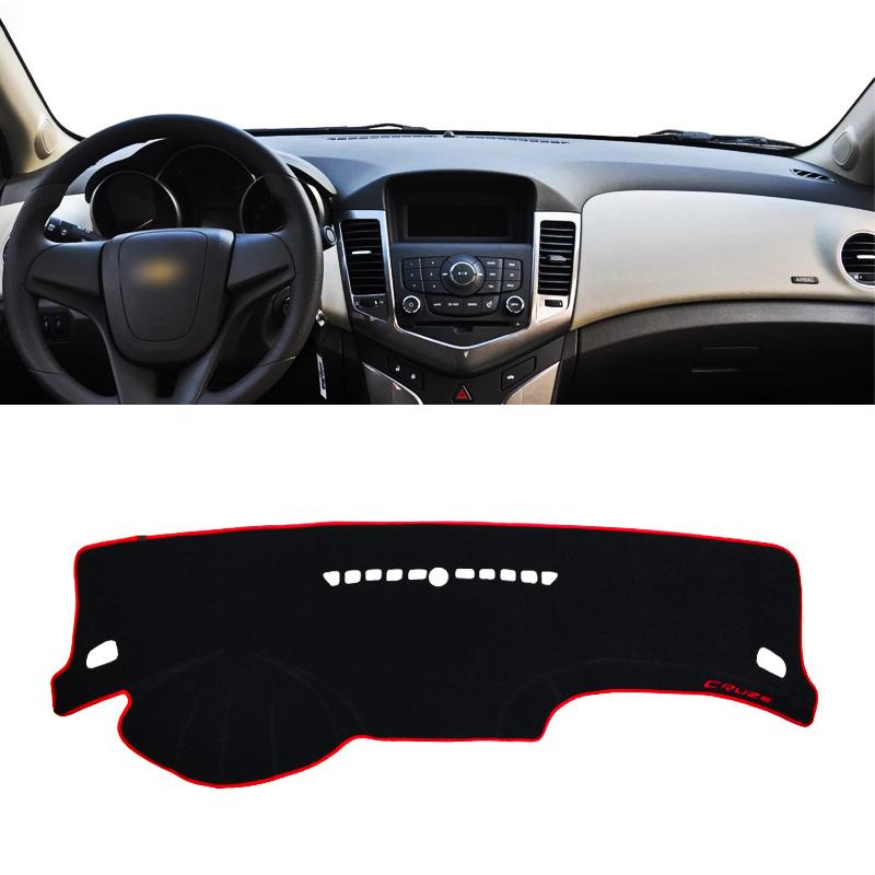 Car Dashboard Avoid Light Pad Instrument Cover Mats Accessories For Chevrolet Cruze J300 J400 2009 2010 2011 2012 2013 2014 2015